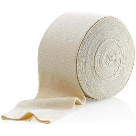 MEDca Elastic Tubular Support Brace Size C 10M Box Natural Color (7cm x 10m) for Large Knee Brace Medium Thigh Cotton Spandex