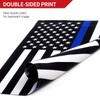 Anley [Double Sided Premium Garden Flag, Thin Blue Line USA