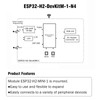 RUIZHI ESP-H2 ESP-32-H2-DevKitM-1-N4 Development Board, ESP-H2 with ESP-S2 Chip with
