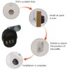 1PCS 20 mm Password Lock 3 Digit Combination Door Lock