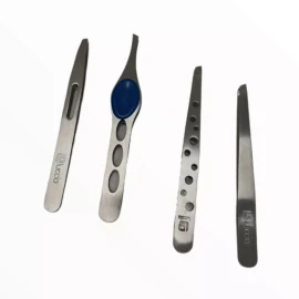Sesuconsa Pinzas Saca Cejas Luccio Metálicas Pack 2pzas