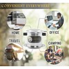Vietnamese coffee maker filter set, French press style pour-over coffee