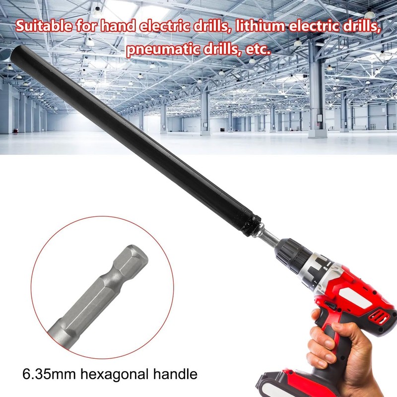 9/16" Impact Power Nut Driver Set - Long Reach Hex