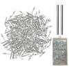 200pcs Double Headed Skirting Thread Seamless Nail, Bidirectional Invisible Nails,
