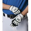 UA Yard Pro Batting Gloves 6001314 (100) White Black Iridescent