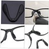 Minkissy 5sets Optical Glasses Nose Pad Replaceable Nose Pads for
