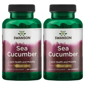 Swanson Sea Cucumber 500 mg 100 Caps 2 Pack