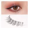 FUYUERO False Eyelashes, Natural, 5 Pair Set, Natural, Cute Design