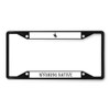 Sign Destination Metal License Plate Frame Wyoming Native Car Auto