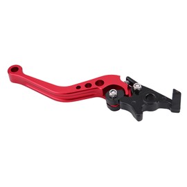 Keenso Aluminum Alloy Short Brake Levers, Compatible with MSX125 2014-2019, CBR250R 2011-2013, CBR300R/CB300F/FA 2014-2019(Red)