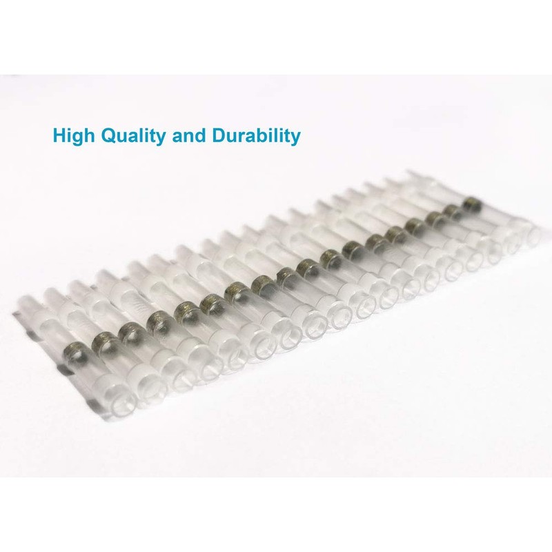 100pcs Solder Seal Wire Connectors | for Small Gauge &