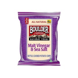 Boulder Canyon Vinegar and Sea Salt Chips, 2 OZ