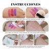 Kit Completo De Maquillaje Acuarela Para Rostro Y Cuerpo