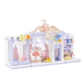 Vinbosion Building Blocks Set,Shop Building Toy,Clothing Store Street View Blocks Kit,Creative Toy Model Gift for Christmas,Birthday,New Year