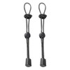 2PCS Backpack Elastic Rope Fixing Buckle, Backpack Hiking Stick Holder