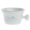 Fendrihan Porcelain Shaving Mug for Lathering, Hand-Painted Rim (Light Blue)