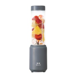 BRUNO BOE073-CH Bruno Blender Bottle Mini Bottle Blender Ice Breaker Smoothie Mixer Compact 280ml Charcoal