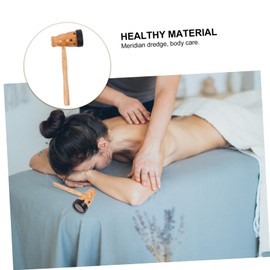 Gatuida 3 pcs Portable Wooden Moxibustion Box Handheld Moxa Sticks Burner for Acupuncture Points Lightweight Gourd Massage Device for Back Abdomen and Waist Therapy