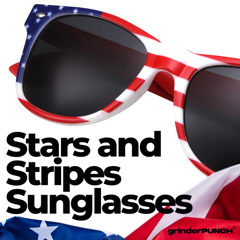 3 Pairs Team USA Bulk American Sunglasses Flag Classic Patriot