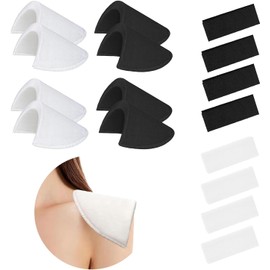 4 pares de hombreras para mujer, almohadillas de espuma para el hombro para hombre y mujer Almohadillas antideslizantes reutilizables para los hombros con para blazer, ropa, manualidades