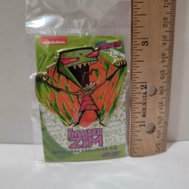 Nickelodeon Universe Invader Zim Painterly Series Limited Edition Enamel Pin NYCC 2024 Exclusive