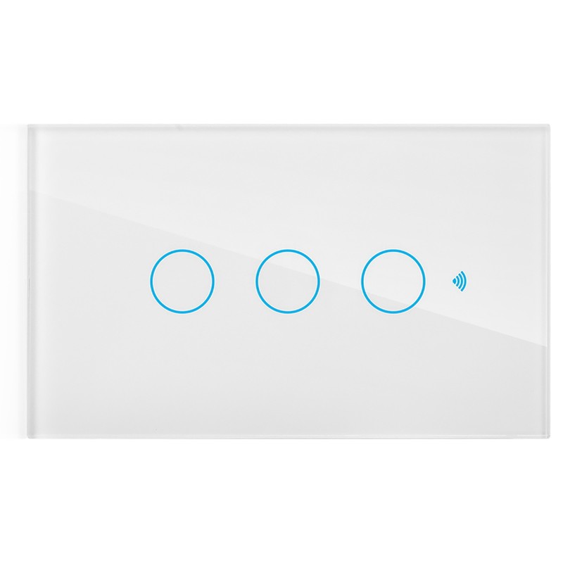 WiFi Touch Screen Switch Single Circle for Alexa for Google