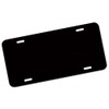 25 BLANK BLACK ALUMINUM LICENSE PLATES 6"x12"