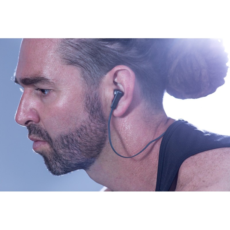 Braven Flye Sport Bluetooth Earbuds - Grey / Red