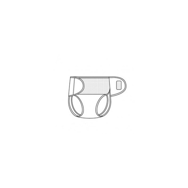 Disana 13500XX - Pants with velcro, Size / Größe:62/68 (3-6