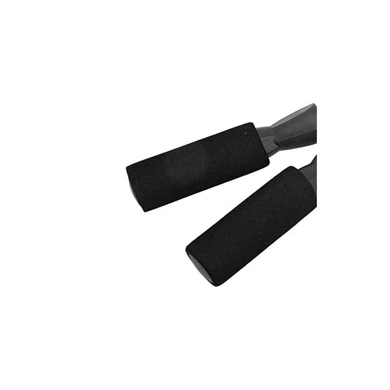 Cuerda de saltar de alambre de acero ajustable con doble