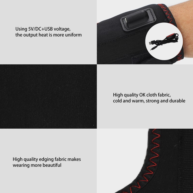 Hand Wrist Heating Pad Wraps Heated Wrist Wraps for Carpal