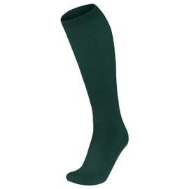CHAMPRO womens Multi-sport Athletic Compression for Baseball, Softball, Football, and More Multi Sport Socks, Forest Green, Small US