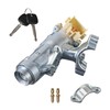 WMPHE Ignition Switch Steering Lock Cylinder with 2 Keys Bracket