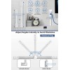 AC Wall Outlet Extender Rotational Stick With 2 AC Outlets