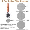 3 Pezzi Schermo per Caffè Espresso 51mm, Schermo per Espresso