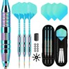 Lavishio Dart Metal Tip Set 3 Aluminum Dart Shafts Steel
