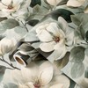 ReWallpaper Vintage Floral Wallpaper Peel and Stick Magnolia Wallpaper