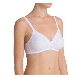 Triumph Womens Cotton Classic Stretch N Bra, White, 38B UK