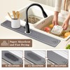Faucet Mat for Kitchen Sink Diatomite Fast Drying Stone Sink