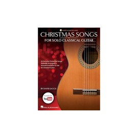 Christmas Songs for Solo Classical Guitar Book/Online Audio