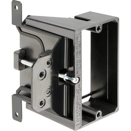 Arlington Adjustable Depth Mounting Bracket, Single Gang