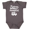 inktastic Future Paramedic Ambulance Baby Bodysuit 6 Months Charcoal Grey