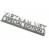 Pair Set Metal Vietnam Vet Special Edition Emblems 3D Badges