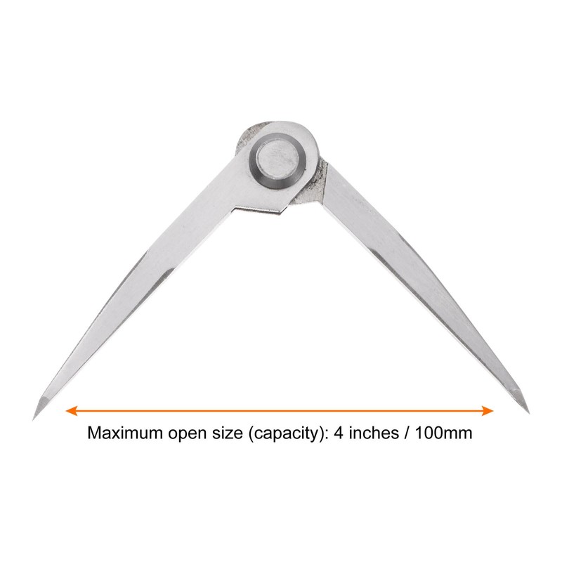 sourcing map Navigation Divider 4 Inch 100mm Adjustable Straight Pattern