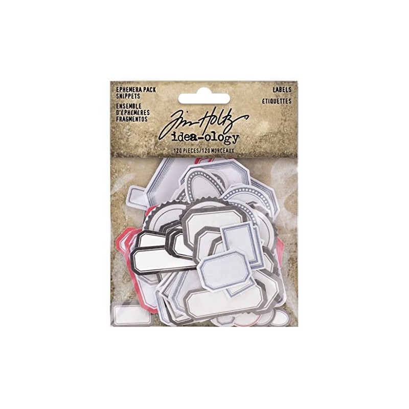 Idea-Ology Ephemera Snippets 120/Pkg-Labels -TH94188