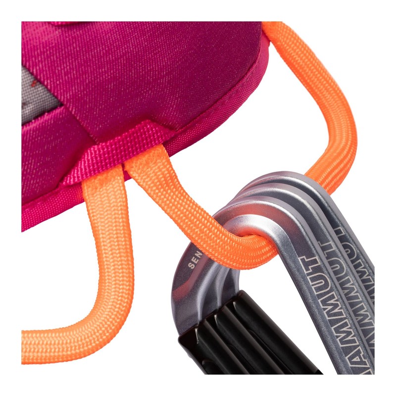 Mammut Ophir Fast Adjust Women's Climbing Harness, Sundown Safety, Orange,