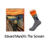 SoxEra Famous Paintings Printed Whimsical Socks - Casual Crew -