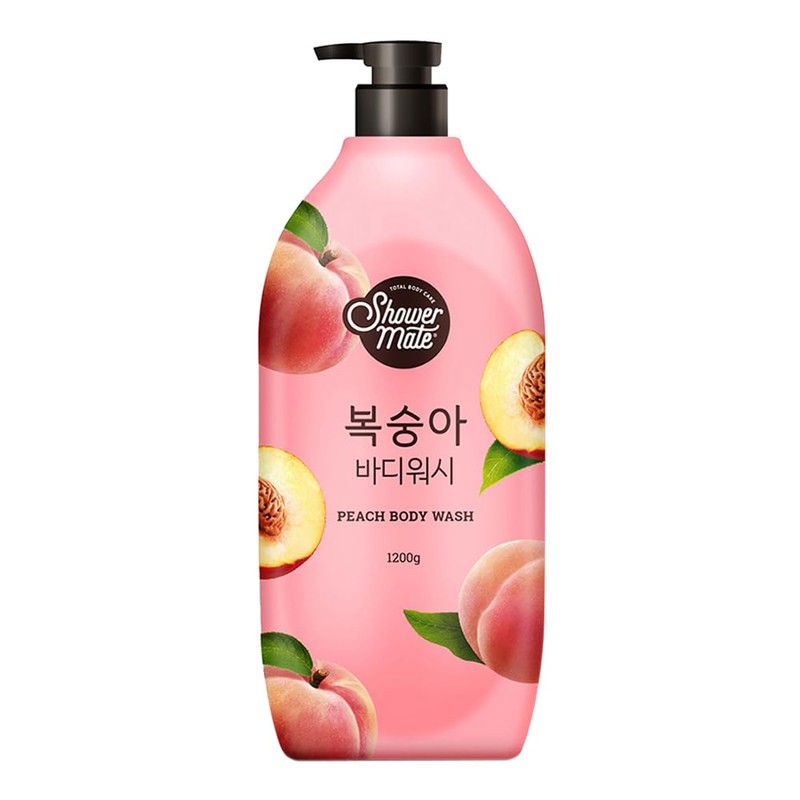 Showermate Jabón Corporal Natural 1,2 Kg (Melocotón) 42,33 Onzas (Paquete