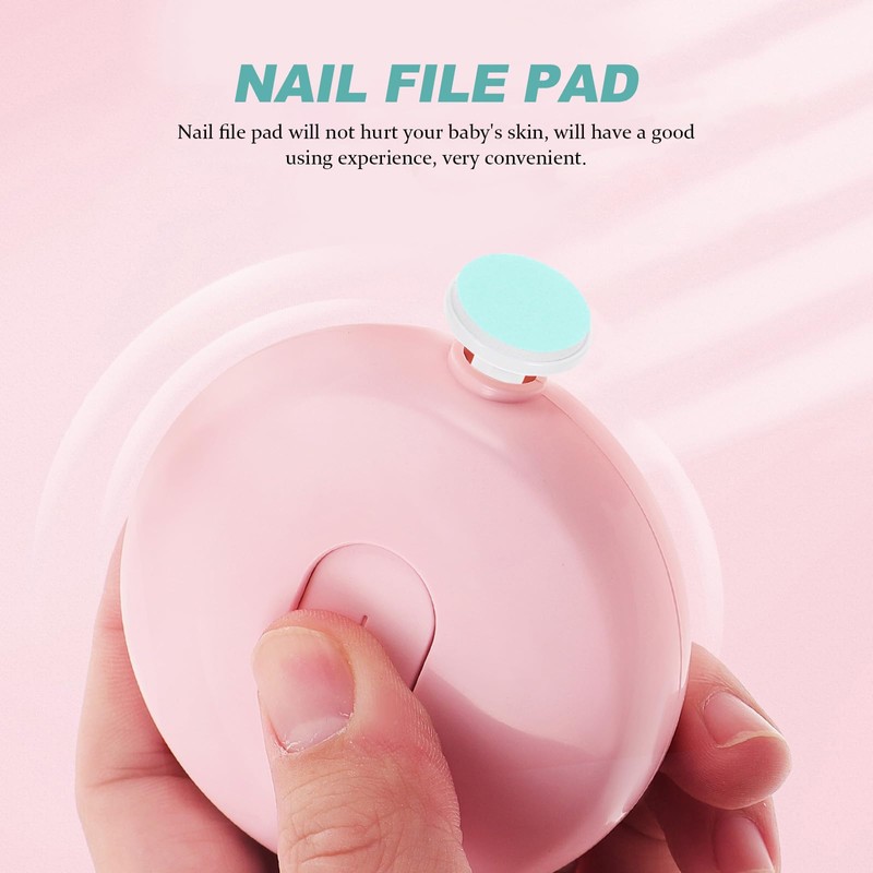 12pcs Nail File Electrical Tools Nail Trimmer Replacement Pads Nail
