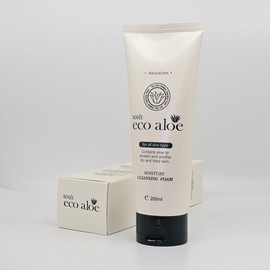 rosé Eco Aloe Moisture Cleansing Foam 200ml Mild cleansing power and moisturizing effect / 에코 알로에 모이스춰 클렌징 폼 200ml 순한 세정력 보습효과